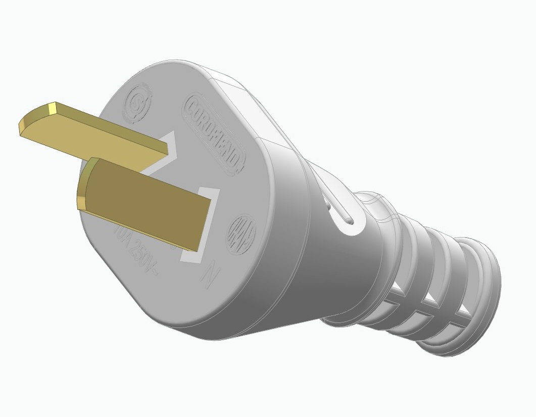 Ficha 10A 2063 Macho Recto